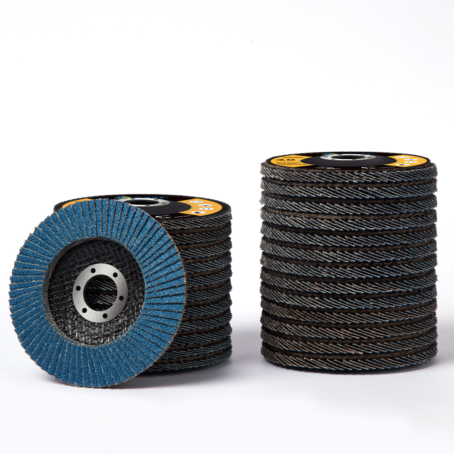 200PACK 4.5” x 7/8″ Professional 40 Grit Zirconia Flap Disc Grinding Wheels T29