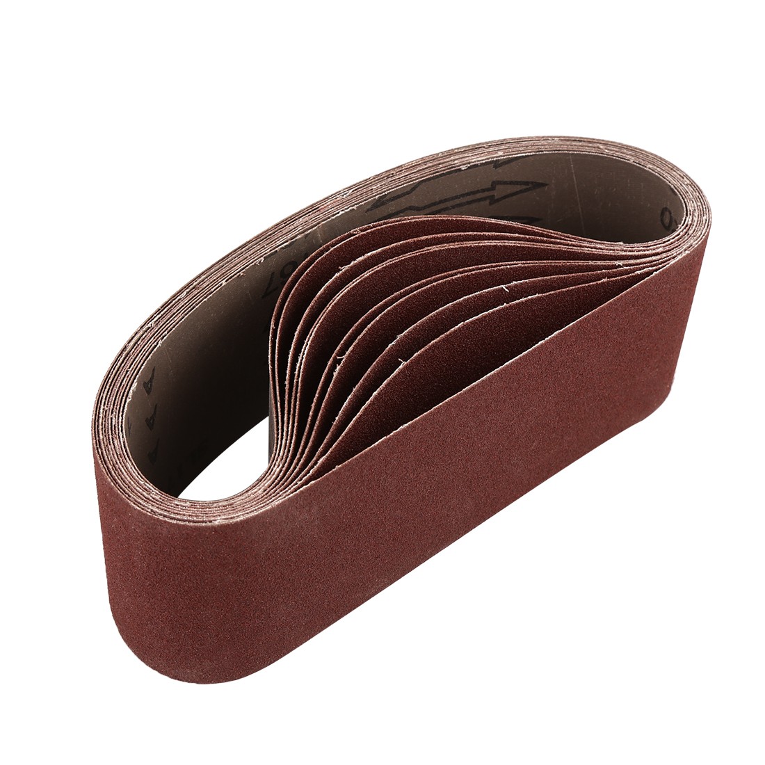 Pack of 10 3″x21″ Aluminium Oxide Sanding Belts 120 Grit for Metal Wood Grinding
