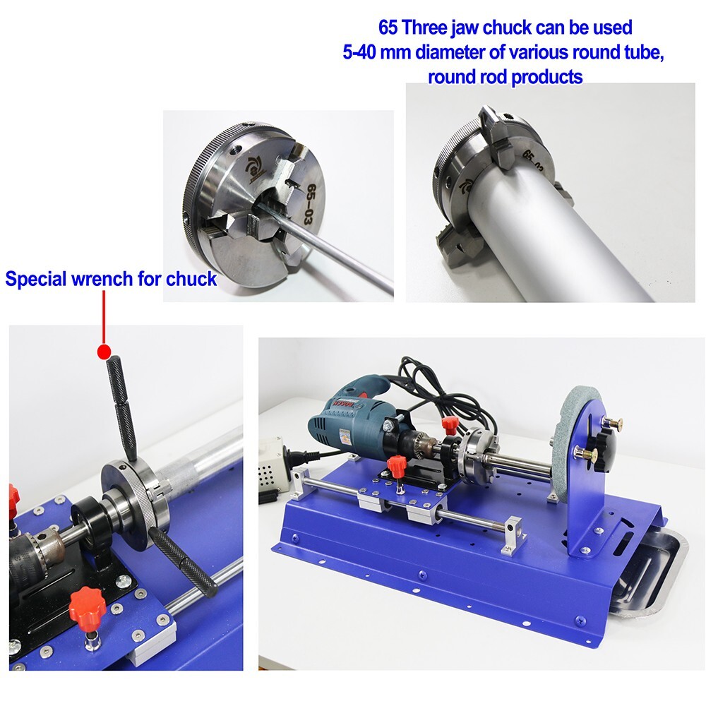 Metal Tube Processing Machine Polishing Rust Removal Drawing Tool Wire Drawing
