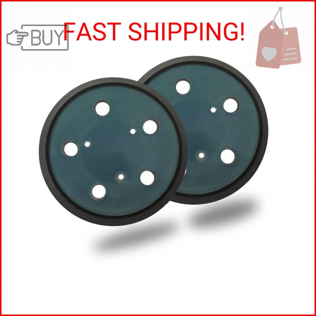 2 Pack 5 Inch 5 Hole Replacement Sander Pad for Porter Cable 333 333VS Random Or