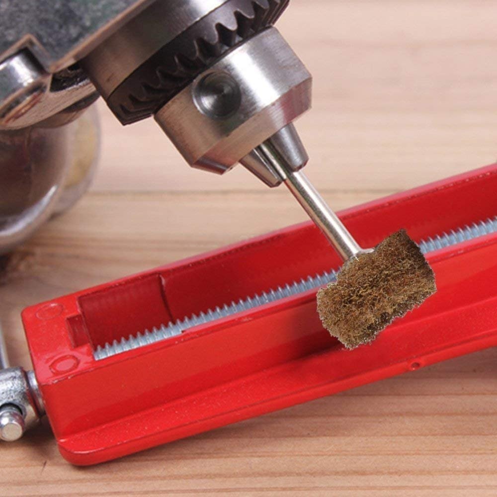 Abrasive Buffing Wheel Set 80pcs 25mm Grit Polishing Grinding Rotary Tool