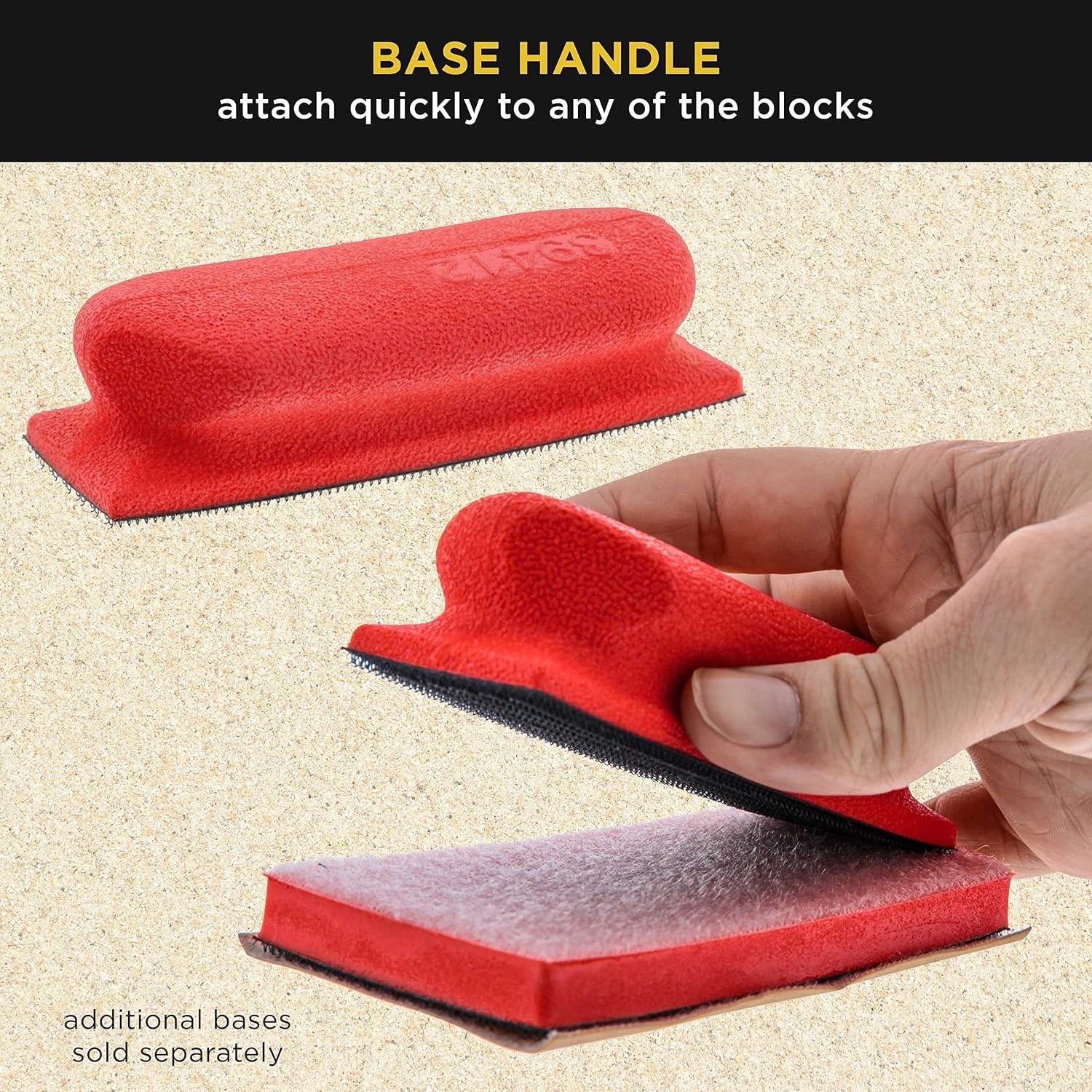 Interchangeable Hook & Loop Sanding Block Kit