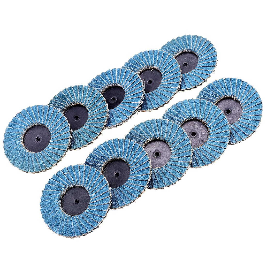 3″ Zirconia Flap Sanding Grinding Wheel Die Grinder RollLock Disc 40 Grit Coarse