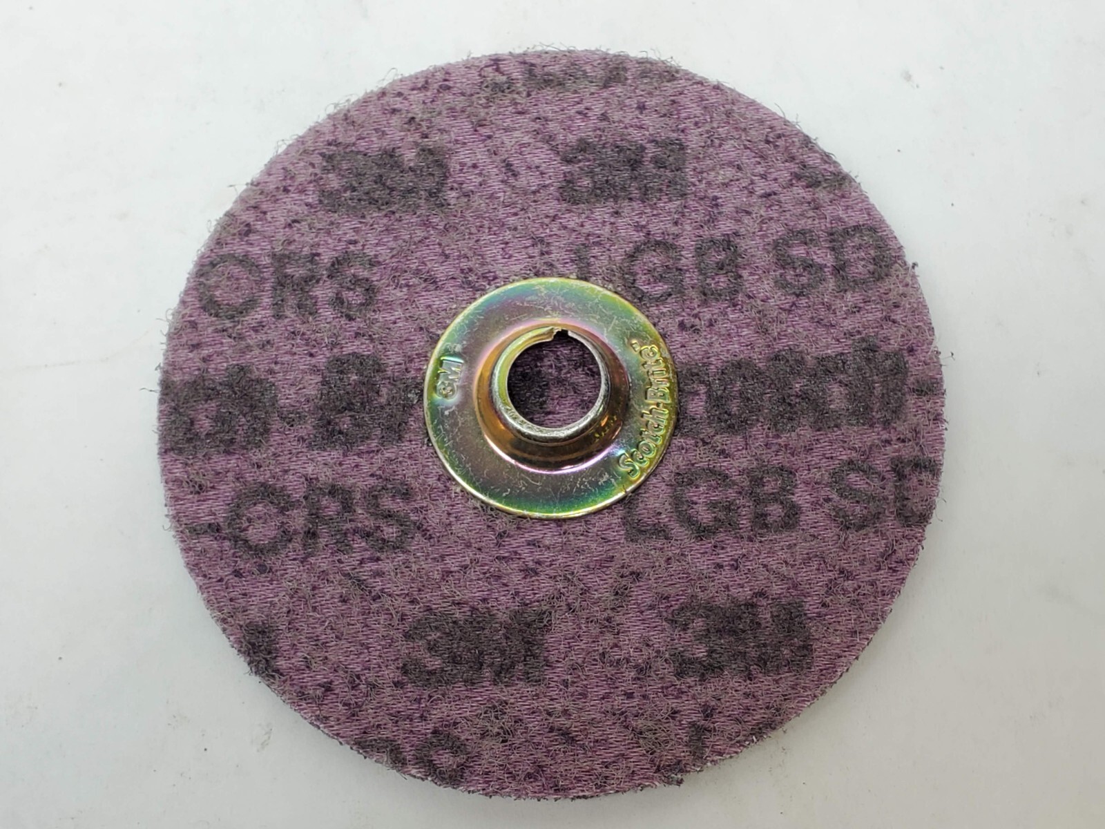 5 PACK 3M Scotch-Brite 60349 4-1/2″ GB-DN Roloc TN Quick Discs Aluminum Oxide HR