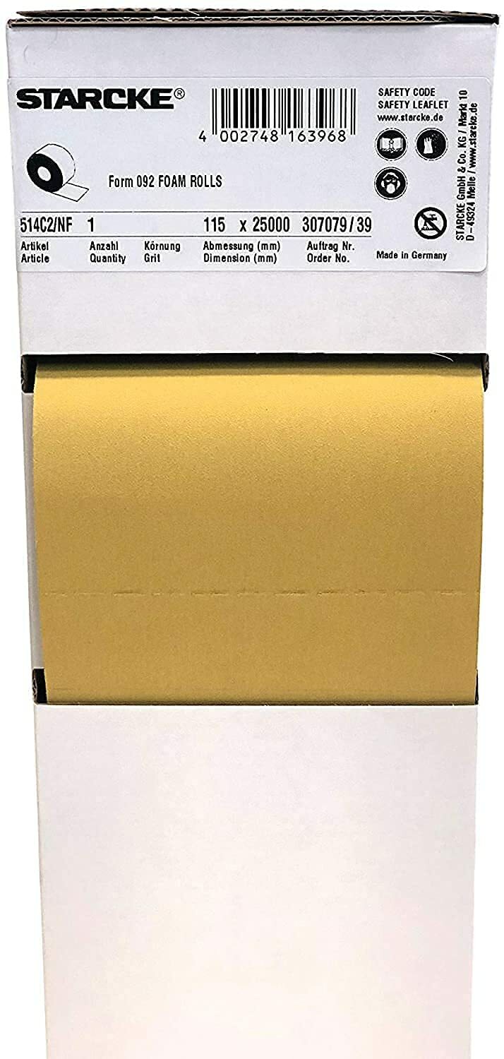 Starcke Premium Perforated Sanding Sheets Roll 4-1/2 Inch Wide x 27 Yards