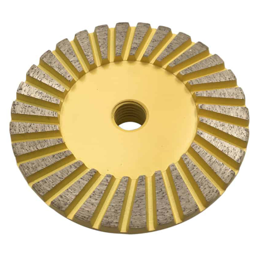 Medium/Fine Grit Grinding Wheels for Concrete, Granite and Marble, 5/8″-11 Arbor
