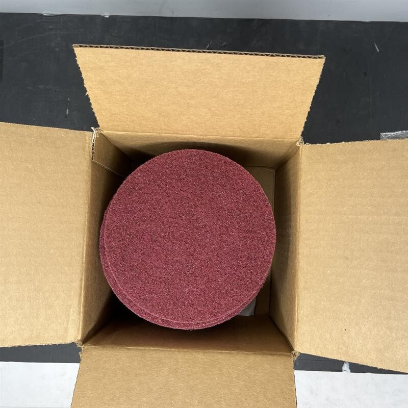 Norton 7″ Medium Grade, Aluminum Oxide, # 17813, Red, Hook And Loop (25 Pack)