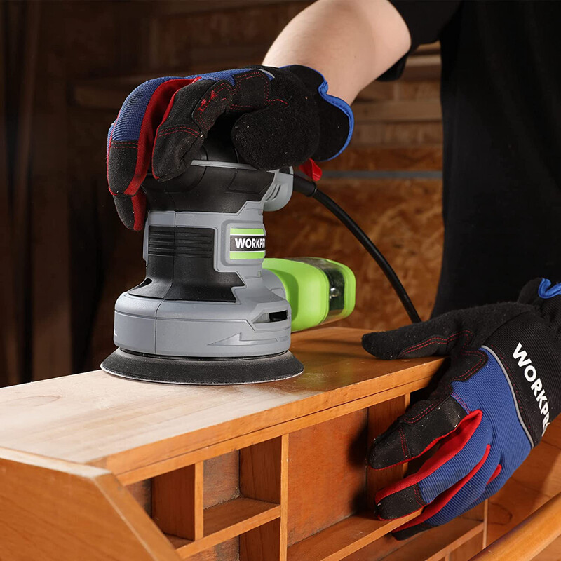 WORKPRO 5-Inch Random Orbit Sander 6 Variable Speeds 7000 to 14000 RPM 2.5 Amp