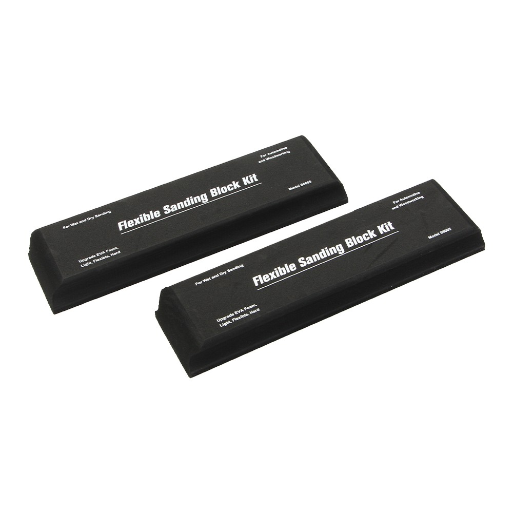7Pcs Sanding Block Kit Flexible EVA Foam Wet or Dry for Automotive or Woodwork