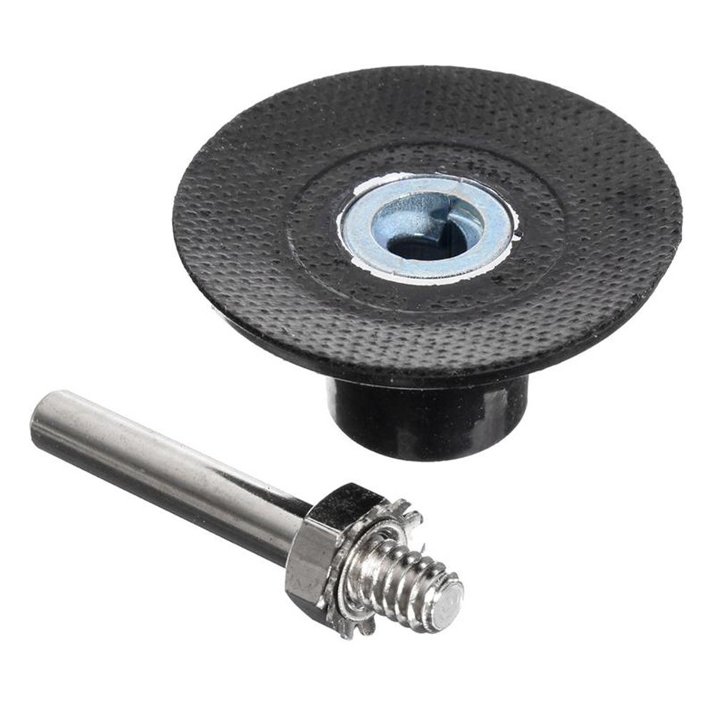 2Pack 2 inch Roll Lock Rotary Pad Holder Sanding Disc Holder Mandrel 1/4″ Shank