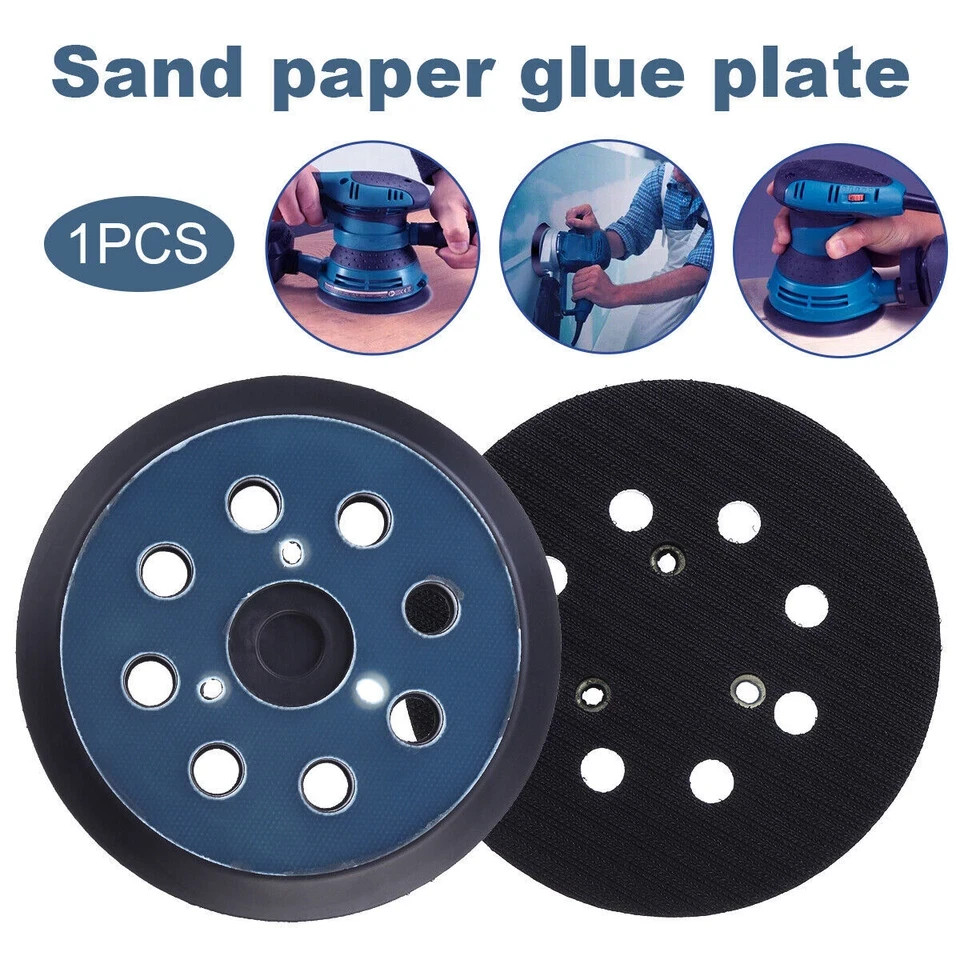 5 inch Orbital Sander Replacement Pad Hook Loop for Dewalt, Makita, Porter Cable