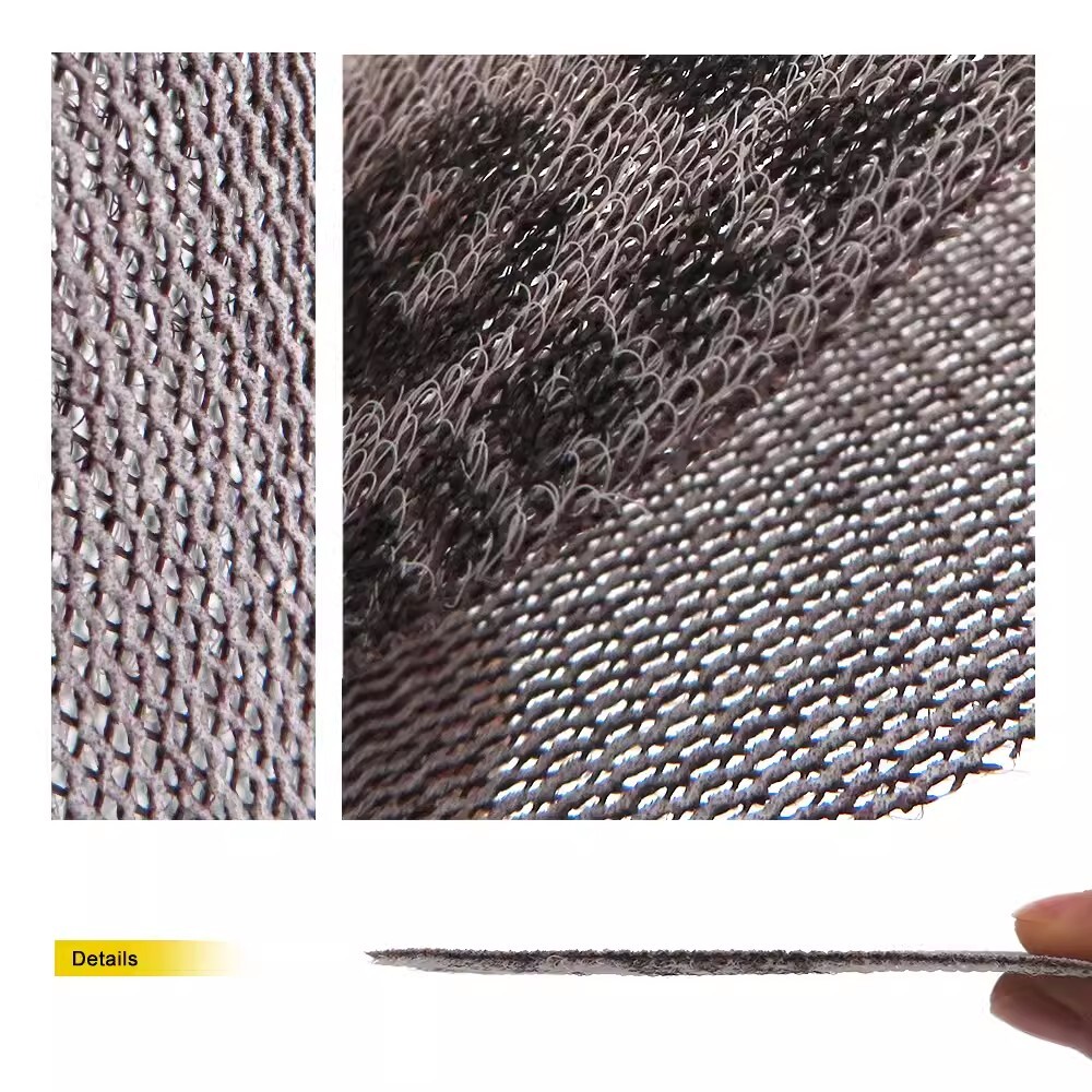 6 Inch 150mm Mesh Abrasive Dust Free Sanding Discs Sandpaper Dry Use 80# – 1000#
