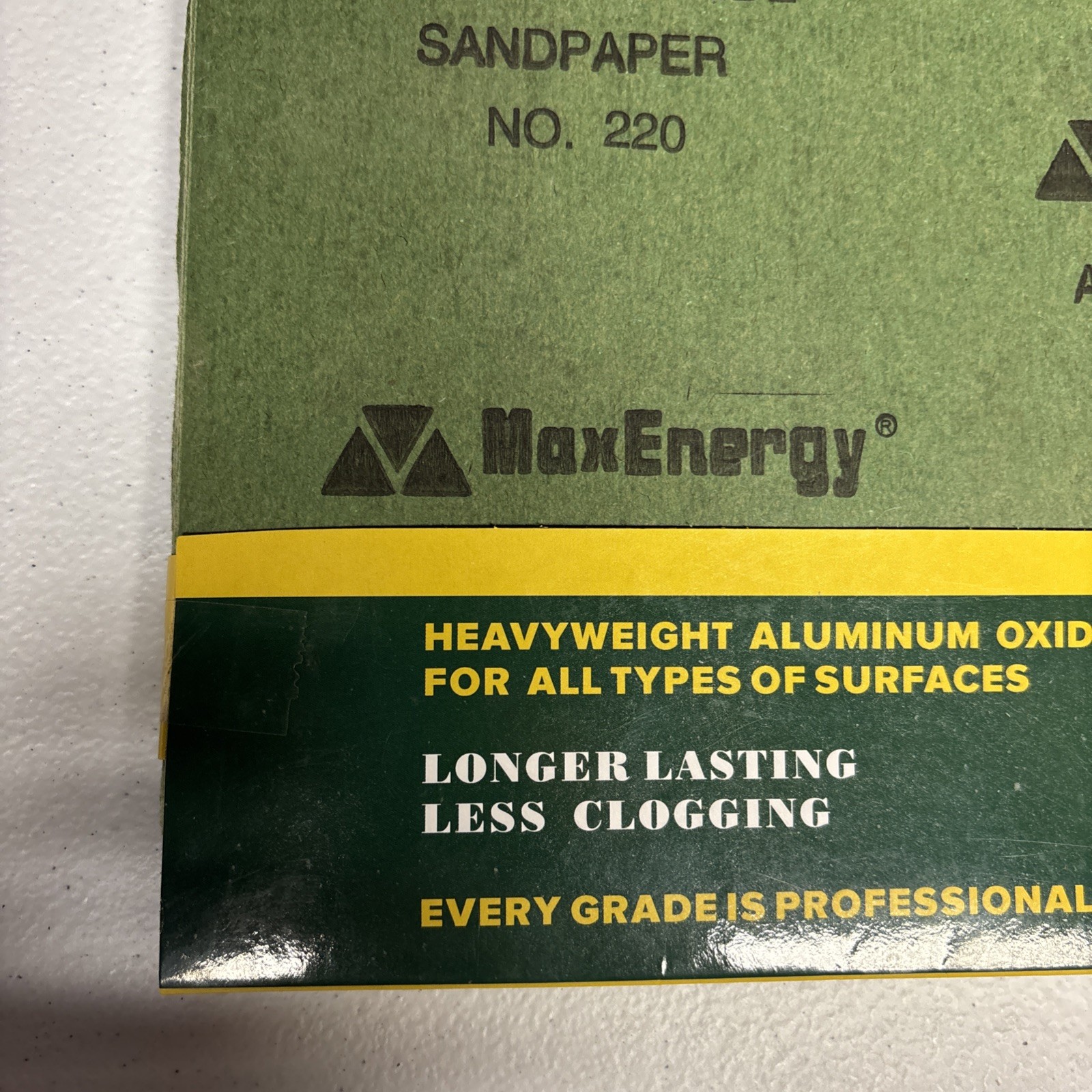 MaxEnergy Assorted Grits Multipurpose Sandpaper 25 Sheets New