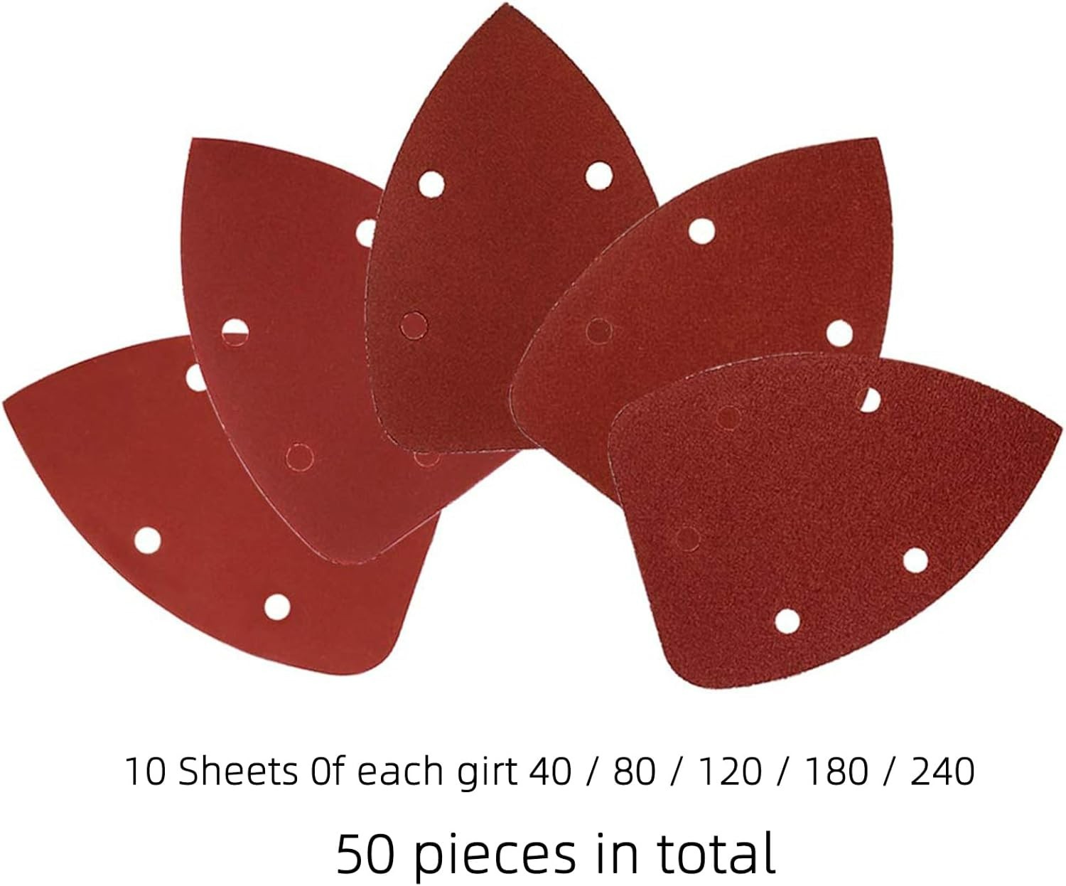 Mouse Detail Sander Sandpaper Sanding Paper Assorted Sanding Pads 40 80 120 1…