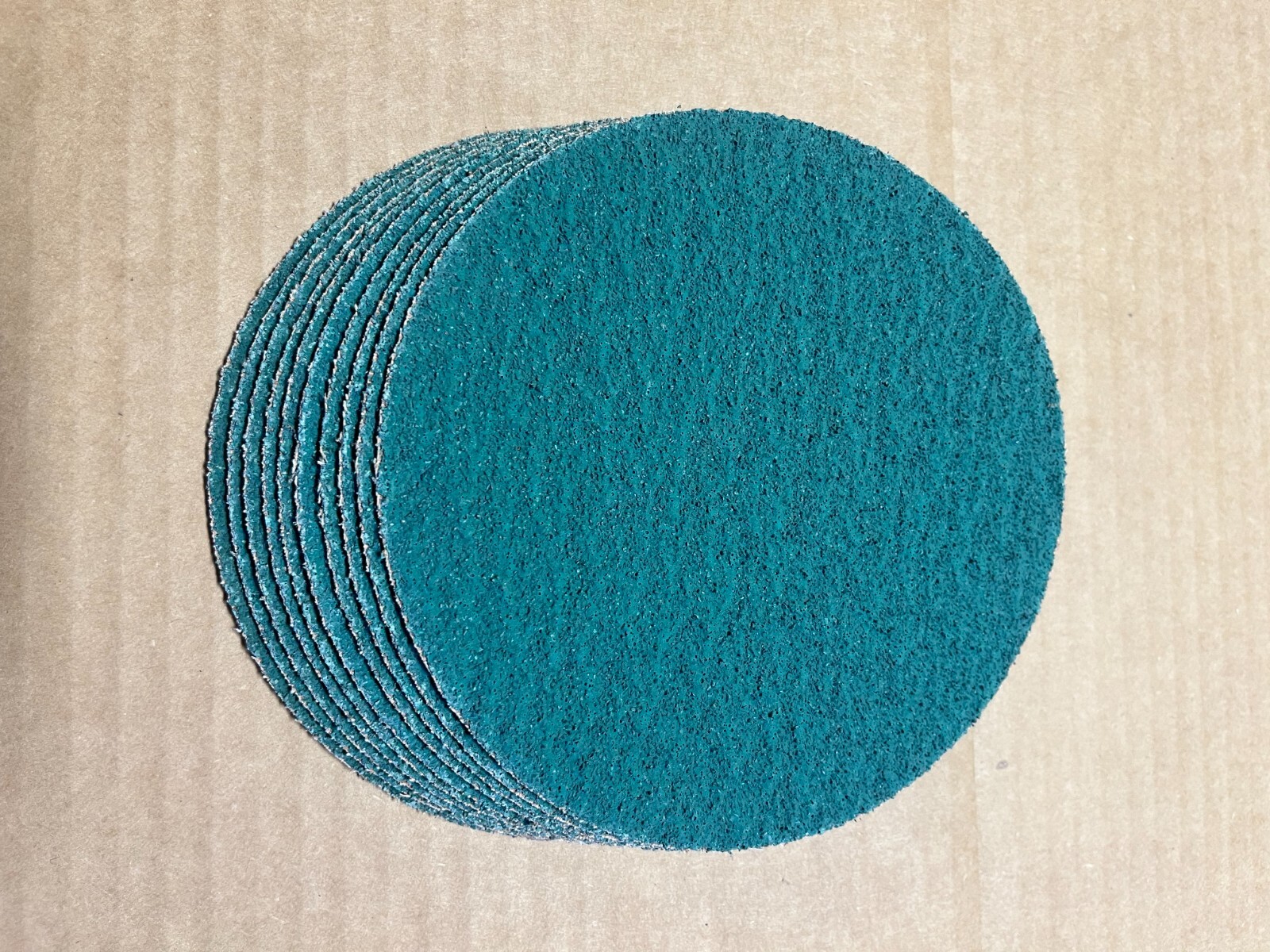 8″ Premium PSA Discs 60 Grit Green Zirconia Self Stick Sanding Discs, 10-Pack!