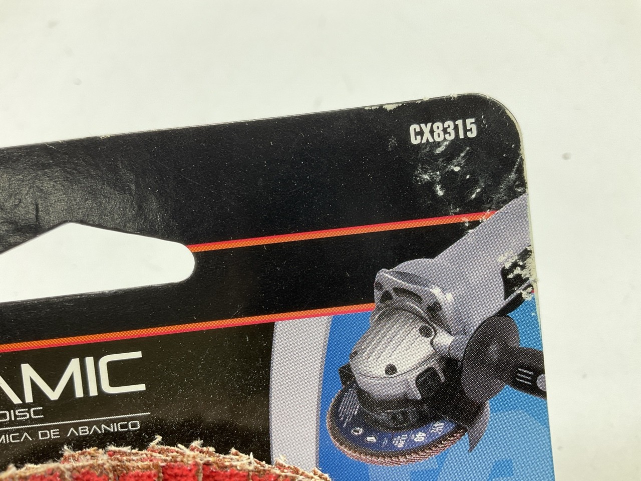 10 PACK – Color Extra CX8315 4-1/2″ Ceramic Flap Discs, P60 60 Grit