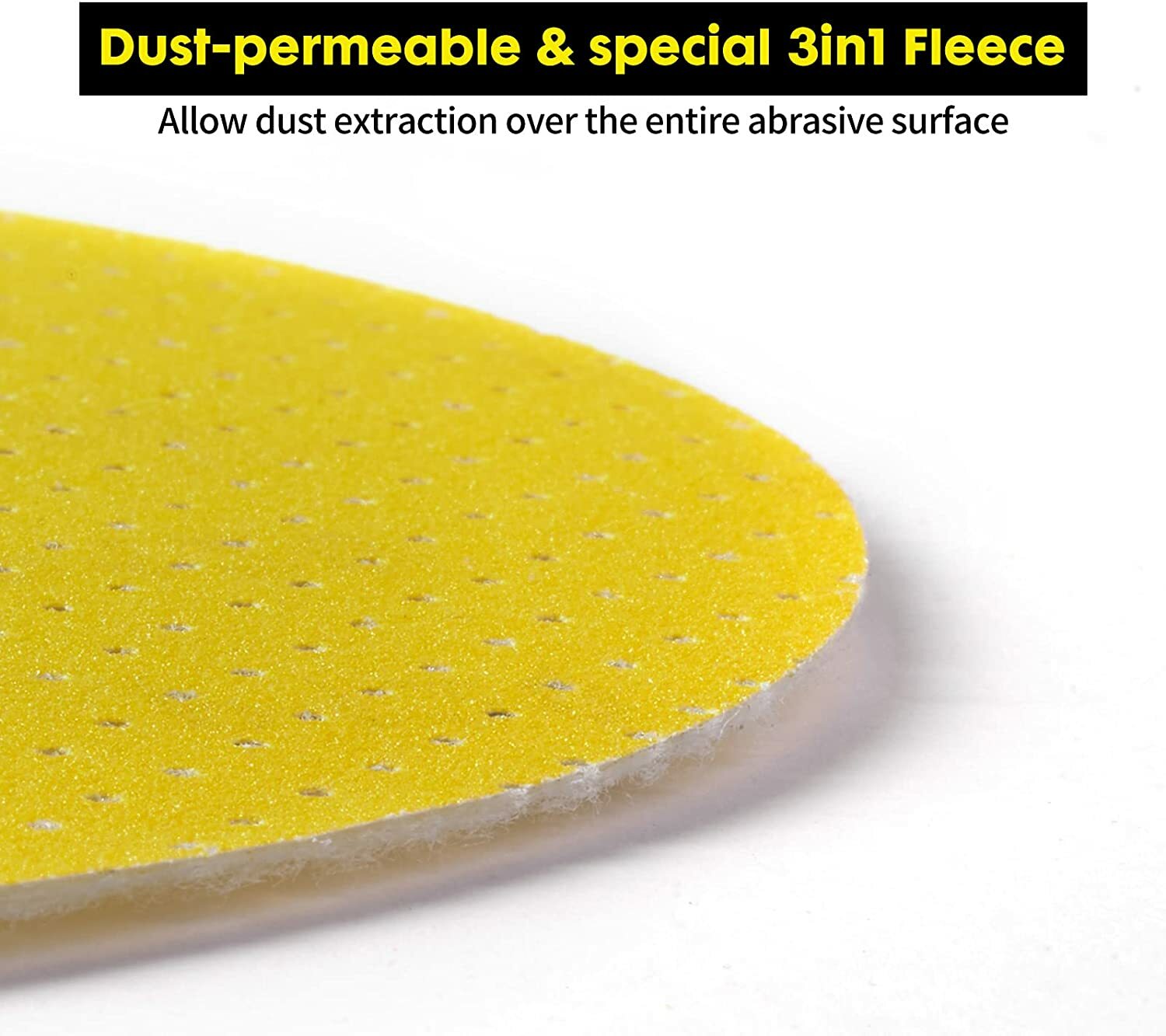 5PCS 9-in/225mm Multi-Hole Drywall Sander Paper Hook&Loop Sanding Pads 150 Grit