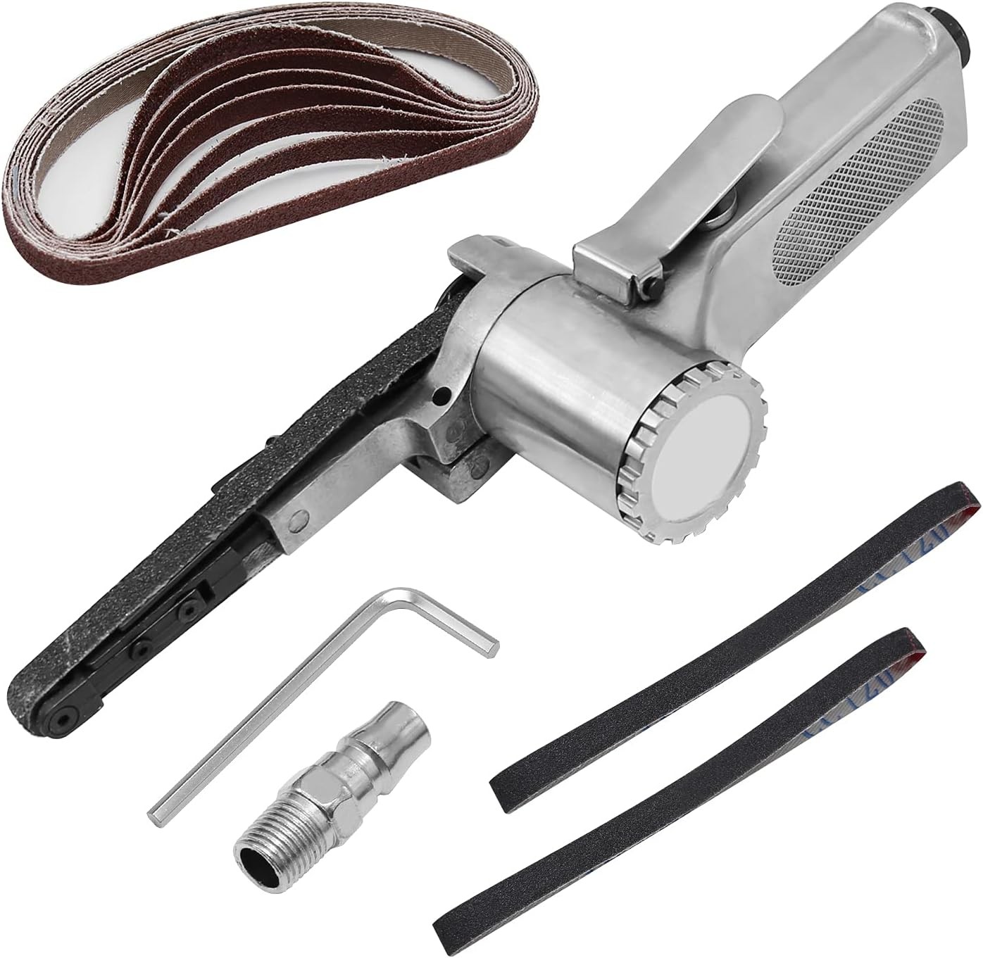Mini Handheld Angle Grinder Industrial Pneumatic Tool Air Belt Sander…