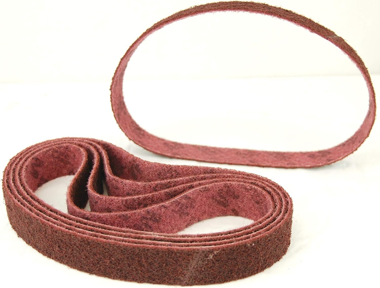 25PACK 3/8″ X 13″ NON WOVEN Sanding Belts Abrasive Coarse Medium Fine Nylon