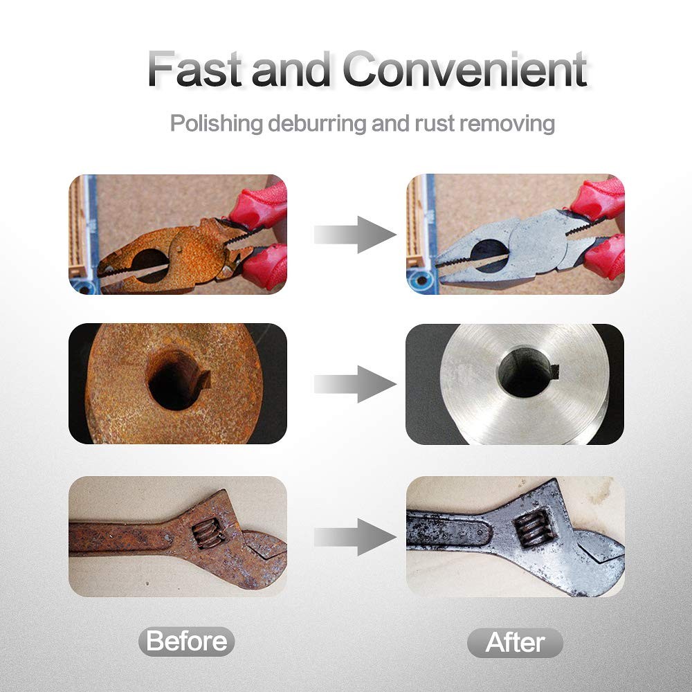 NYXCL Miroku 50Pcs P36 2 inch Quick Change Discs Set, A/O Sanding with…