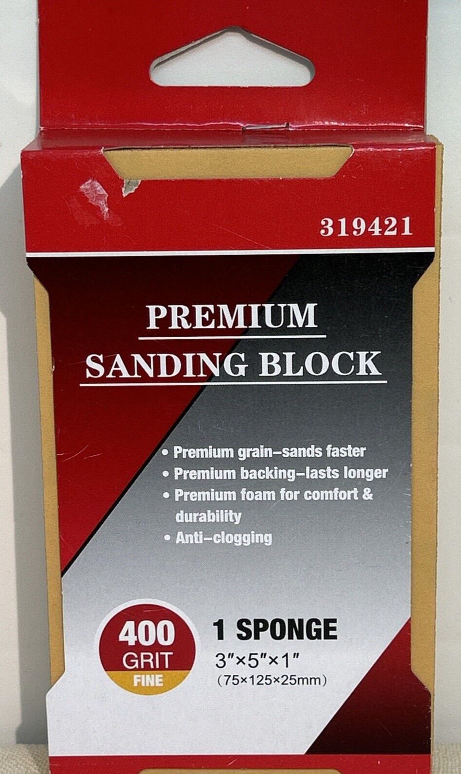 5 Sanding Block Sponge 60 180 400 36/80 80/120 Fine Medium Coarse Grit NEW Craft