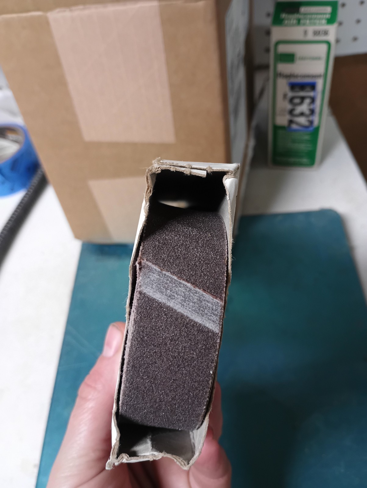 Sears 3pk Aluminum Oxide Sanding Belts (Fine)