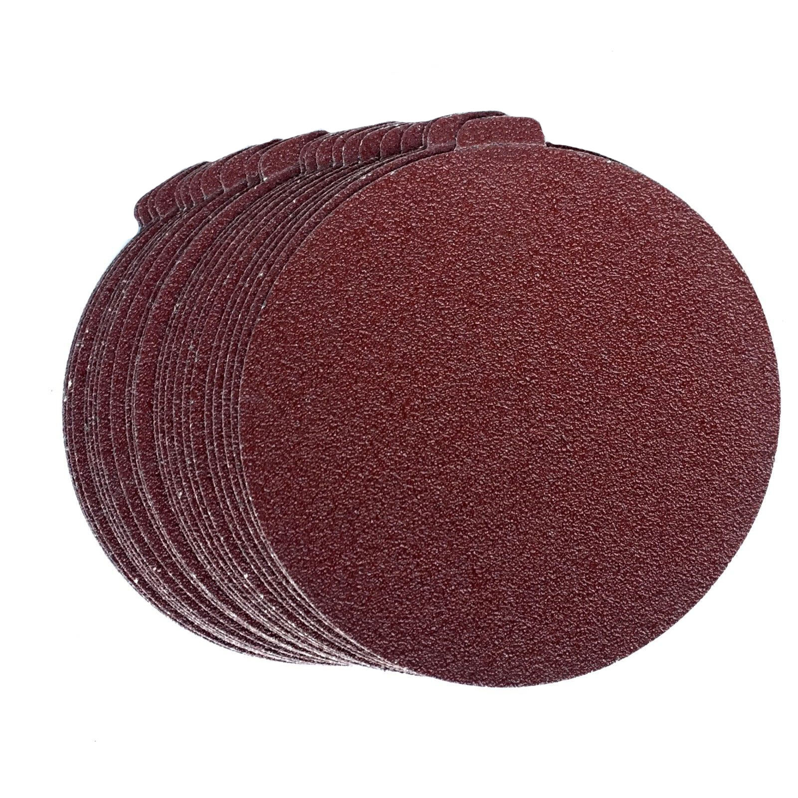 Starcke Premium 6 Inch Heavy Duty Adhesive Sticky Back Tabbed Sanding Discs