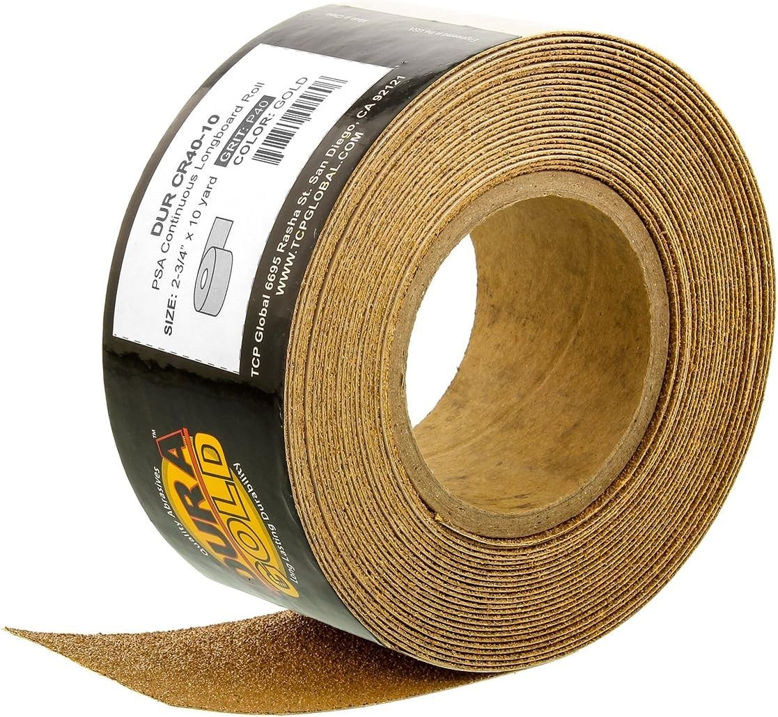 Automotive Sandpaper Roll 40 Grit, 10 Yard PSA Adhesive