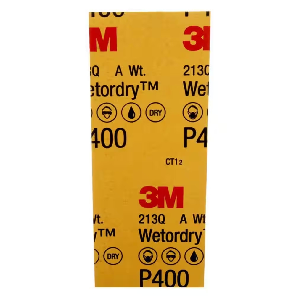 Imperial Wetordry 3.7 In. X 9 In. Super Fine 400-Grit Sheet Sandpaper (10-Sheets