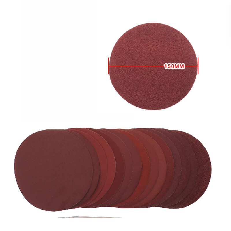 6″ 150mm Hook & Loop Sanding Discs Sandpaper 40-2000 Grit Orbital Sander Pads