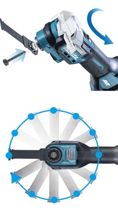 Makita 40V Electric Multi-function Oscillating Tool TM001GZ Body Only No Battery