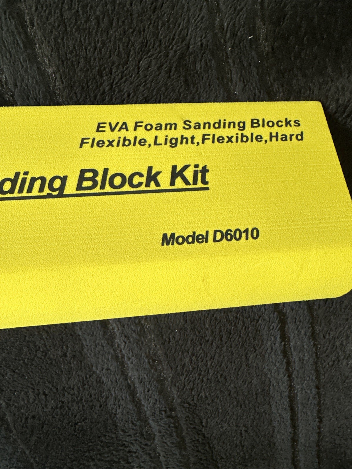 Elyaspeedy Sanding Block Body Smoothing EVA Foam Sanding Block Wet & Dry (D6010)