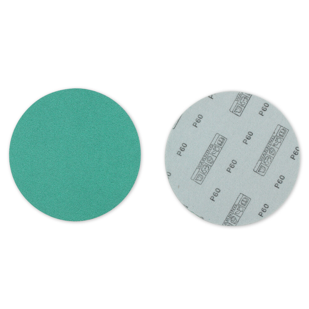 BHA 5″ Green Film Hook & Loop Sanding Discs, Wet/Dry Orbital Sandpaper – 50 Pack