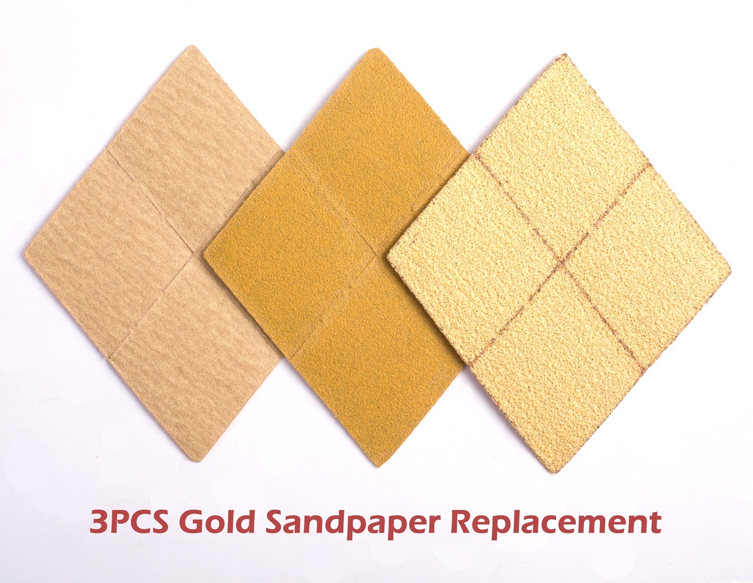 53PACK Hook and Loop Sanding Pads Mouse Sander Sandpaper Pads for Black+Decker
