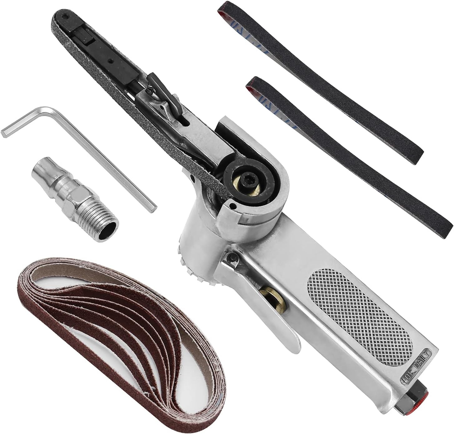 Mini Handheld Angle Grinder Industrial Pneumatic Tool Air Belt Sander…