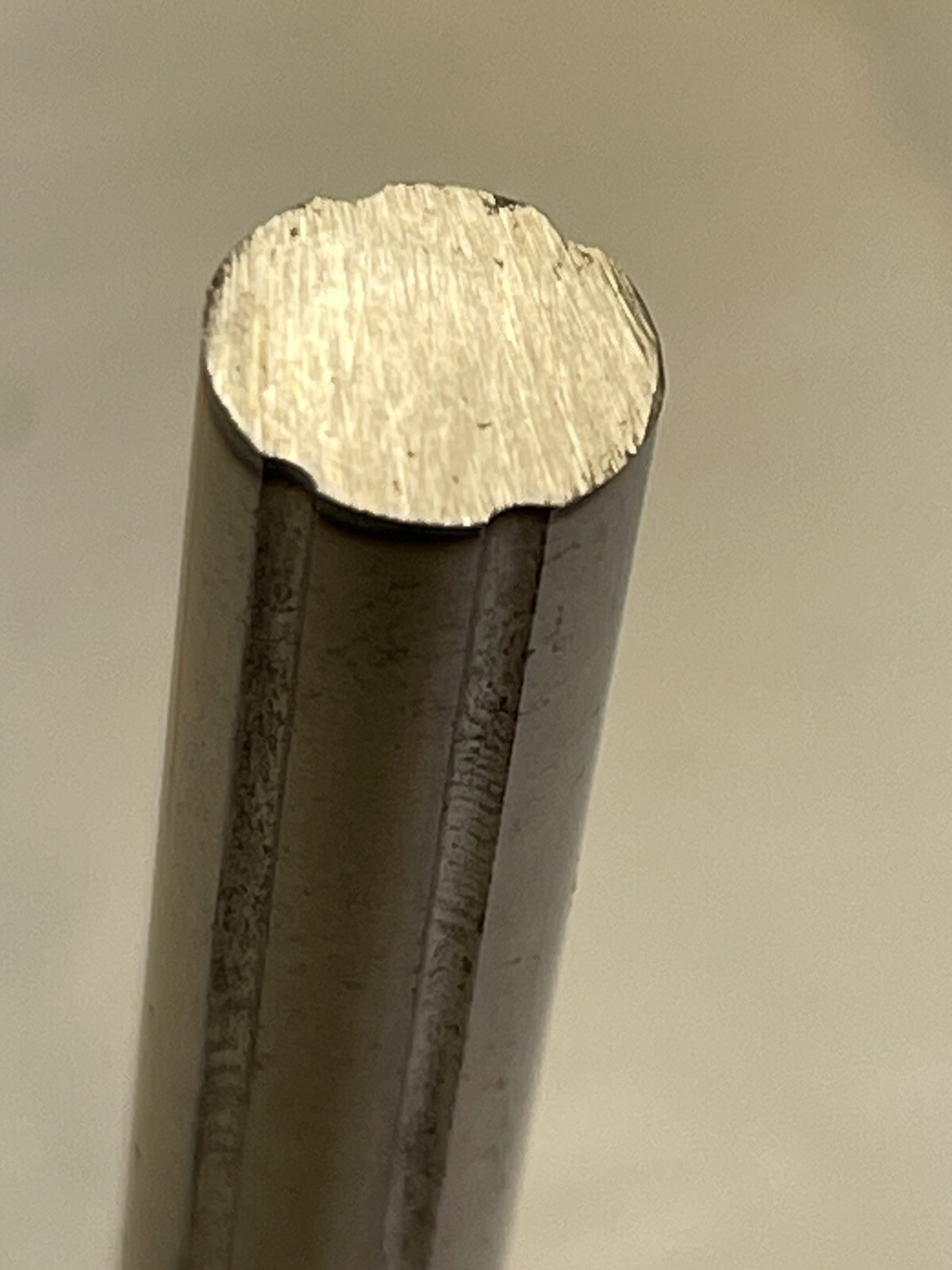 Straight Grooved Shaft M10 Dia. x127mm AOL (24M196)