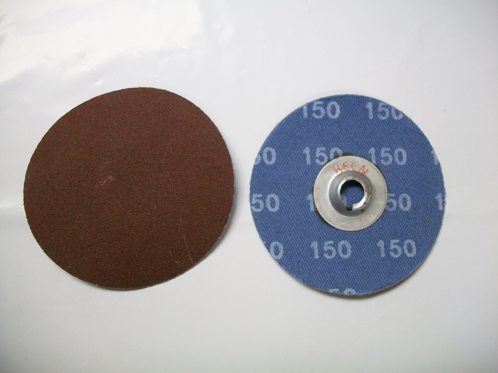2″ Clip On Type S Roll On Sanding Disc, 150 Grit, AO, Keen , 50pc