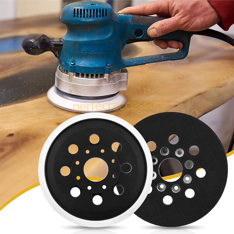 1/2/5Pcs 5″ 8Hole Hook&Loop Sander Pad For Bosch RS035 RS034 ROS10 ROS20 ROS20VS