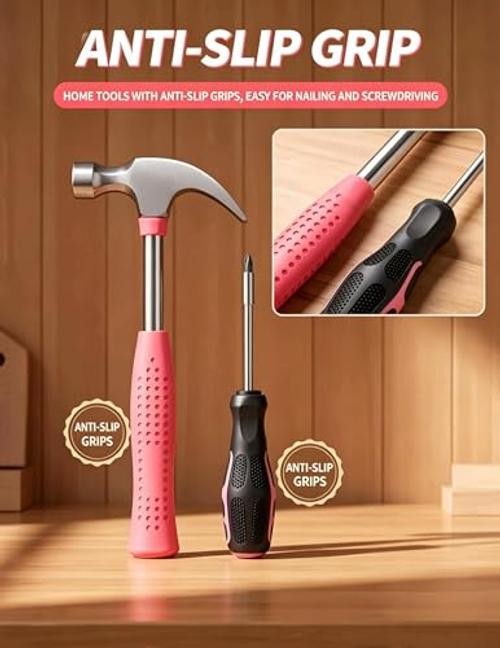 39-Piece Hardware Combination Tool Set, Carbon Steel Manual Toolboxmano para
