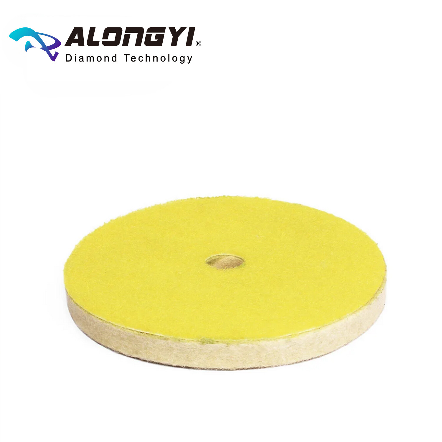BUFF Pad Set 5 Inch Wool Pad with Plastic Sponge Bonnet Backing Pad Wool Felting