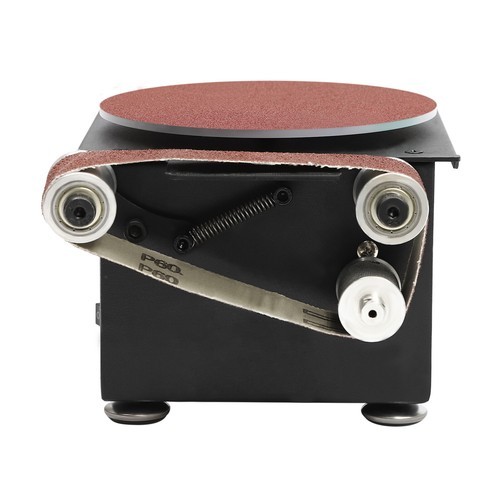 Disc Mini Belt Sander Sharpener Electric Bench With 10 Belts & Sanding Papers