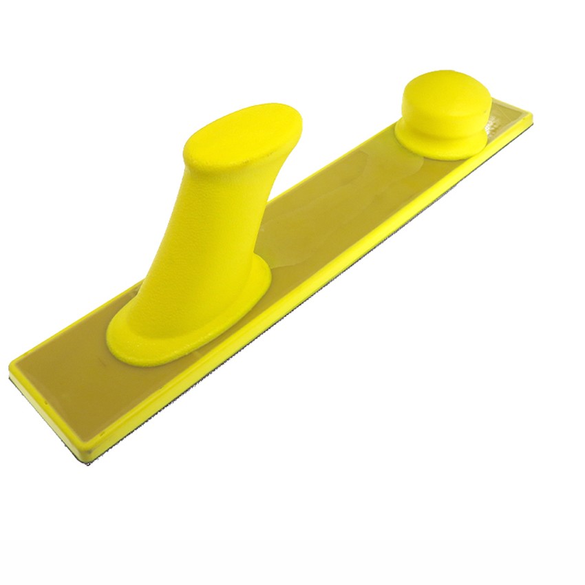 70*390MM Yellow PU Foam Self-Stick Sandpaper Manual Polishing Tray Sanders