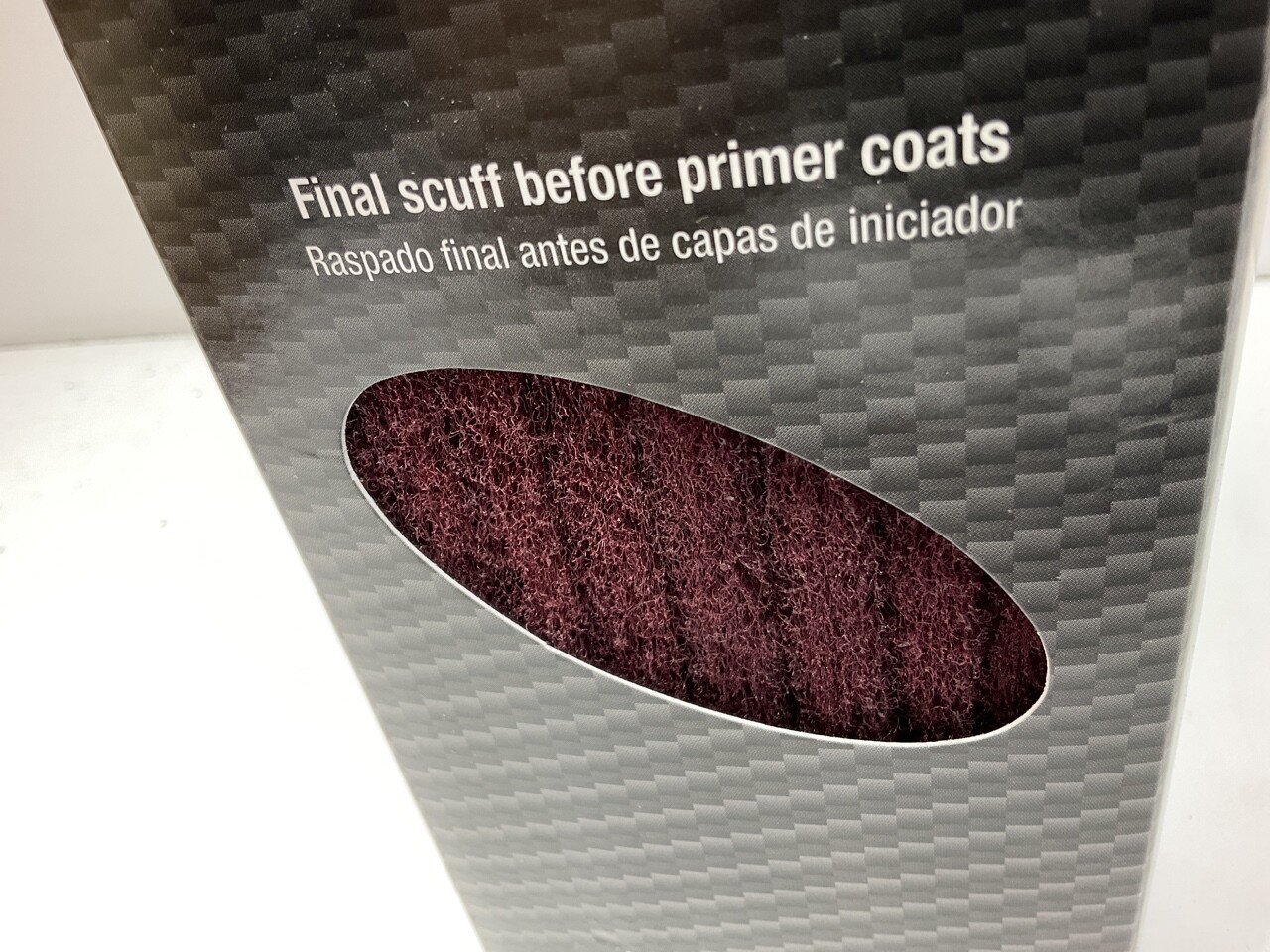 Pack Of 10 – Maroon Scuffing Pads P360 Shape 360 Grit 6″ X 9″