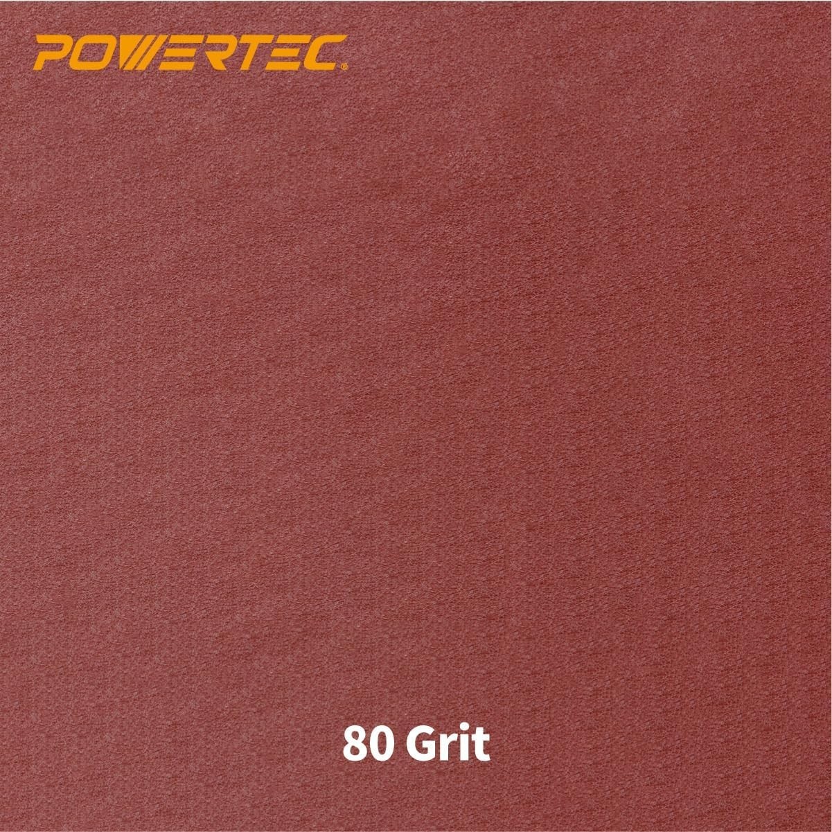 POWERTEC4.5″ length x 6 different Diameter Sanding Sleeves 80 Grit (11204)