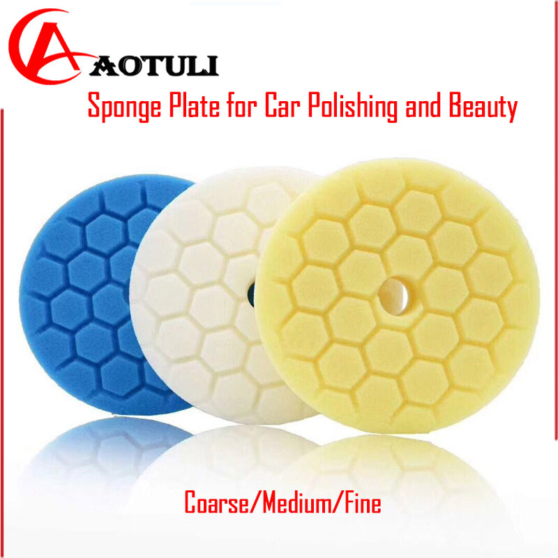 Sponge polishing disc Waxing wheel for Car Polishing 180mm Coarse/Medium/Fine