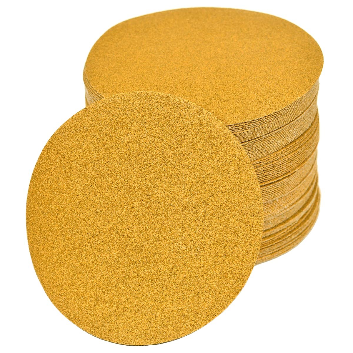 SATC 6″(150mm) 25PCS Aluminum Oxide Hook&Loop Sanding Disc 180Grit for Polishing