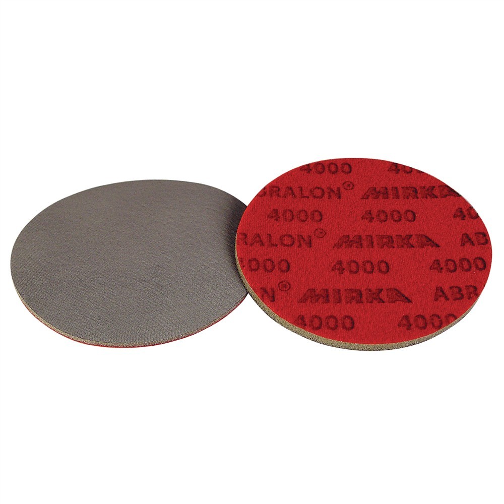 Mirka Abralon 6″ Dia Hook & Loop Sanding Disc – 4000 Grit #MR-241-4000
