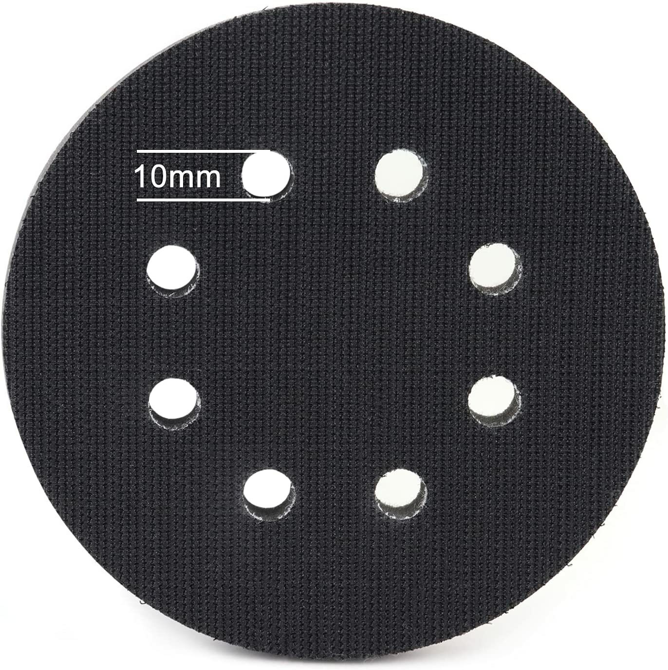 2Pack 5in Hook Loop Soft Foam Cushion Interface Buffer Sanding Pad 125MM 8-H Pad