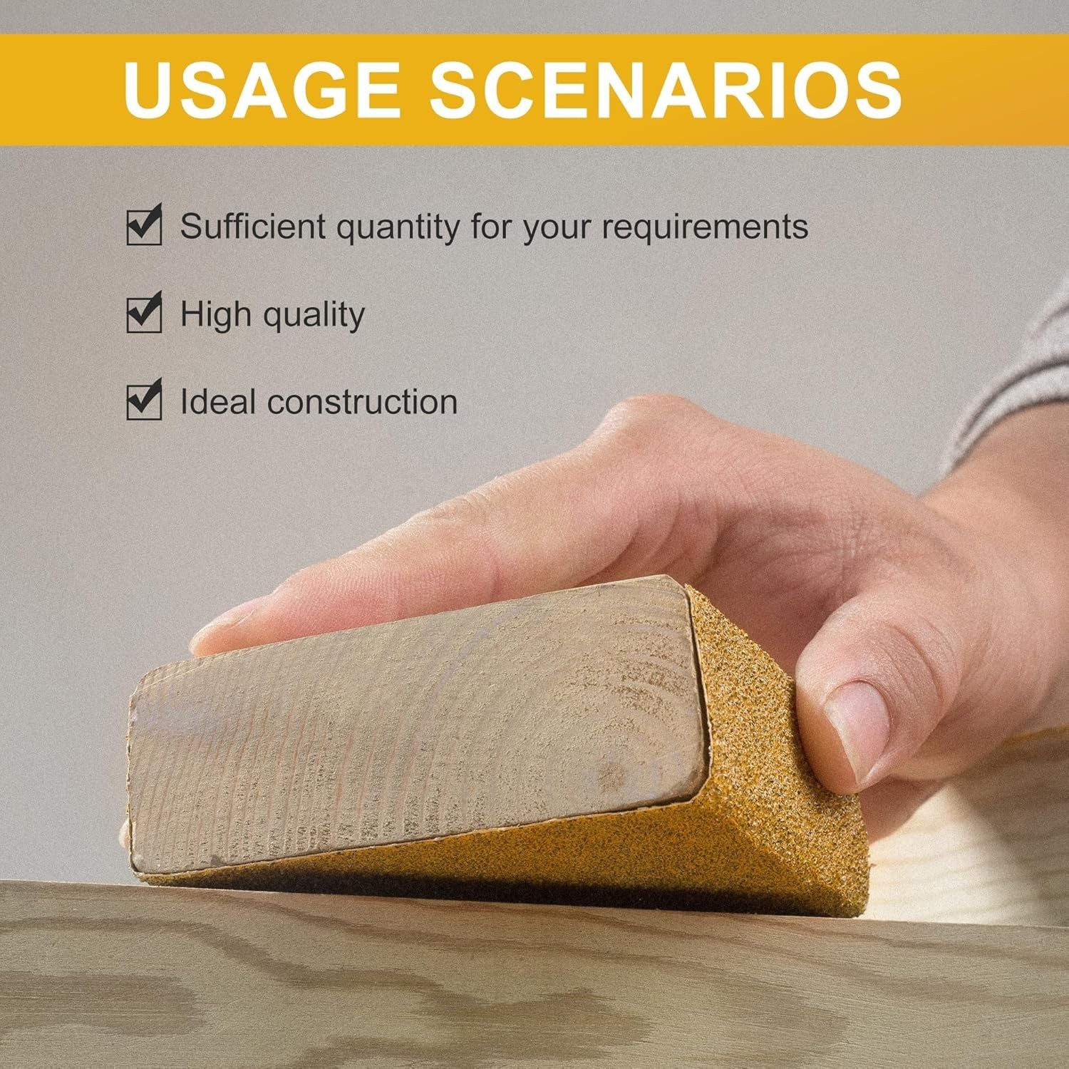 HeavyDuty Gold Sandpaper Roll 180 Grit 23/4in x 20 Yards PSA for Auto Body San