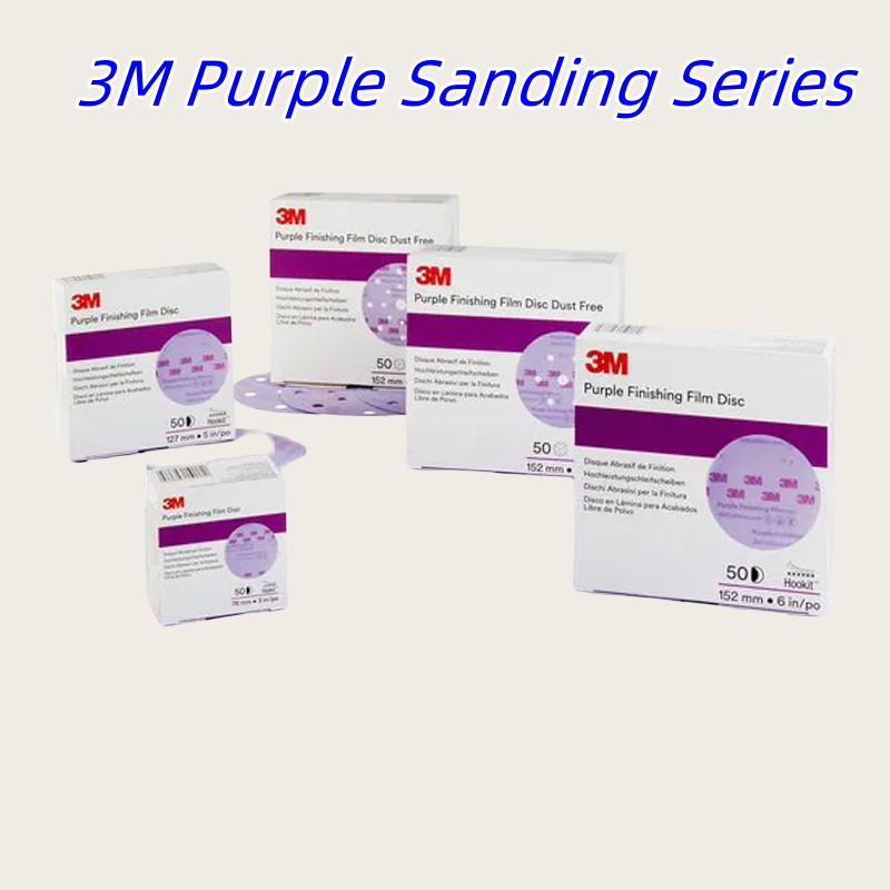 3M 30671 Purple 6″ 600 Grit Hookit 50 Disc Per Box